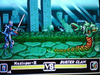 une photo d'Ã©cran de Mazin Wars sur Sega Megadrive